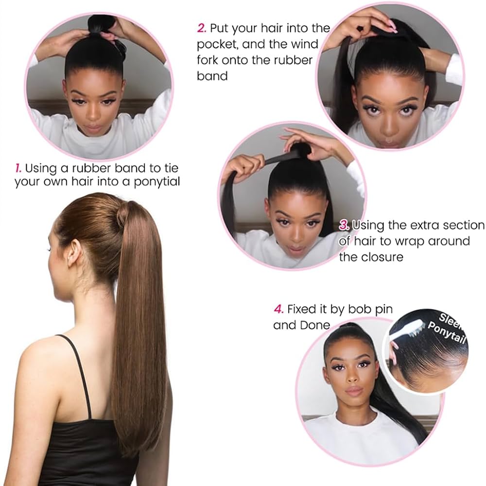 Honey Blonde Ponytail