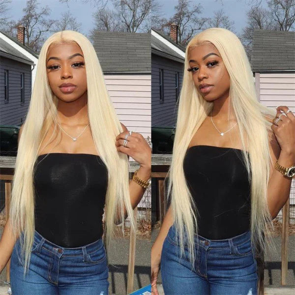 #613 Blonde Wig with 6x5 Lace